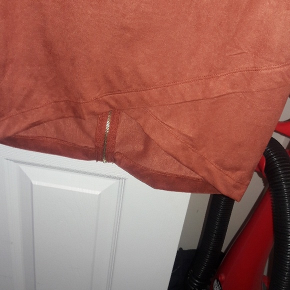 Burnt Orange velvet dress - Picture 4 of 5